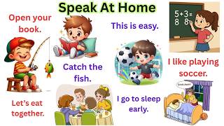 Speak English With Kids | Daily Use Sentences for Beginner | English Speaking Practice at Home