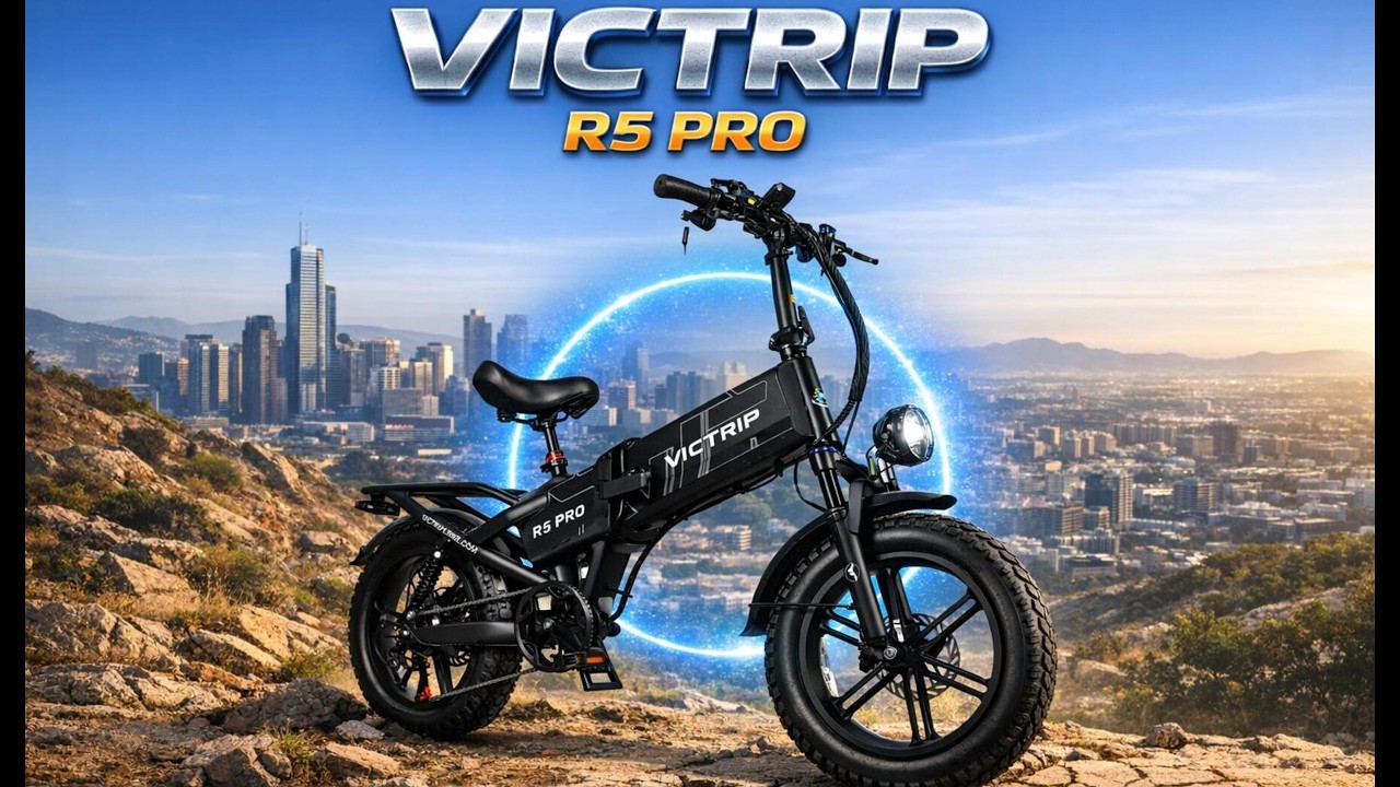 VICTRIP R5 PRO - THE ELECTRIC FAT BIKE WITH MASSIVE RANGE (I mean really MASSIVE)!