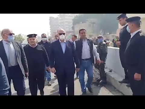 محافظ القاهرة يتفقد إزالة المنطقة العشوائية أعلى نفق الزعفران