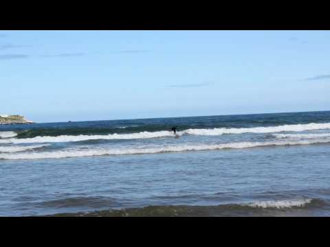 Oriana's surfs Somo, Cantabria