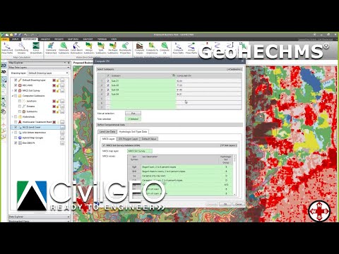 Computing Curve Numbers (CN) using GeoHECHMS | CivilGEO