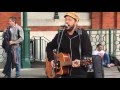 The Beatles, While my guitar gently weeps (Rob Falsini cover) - Busking in the streets of London, UK