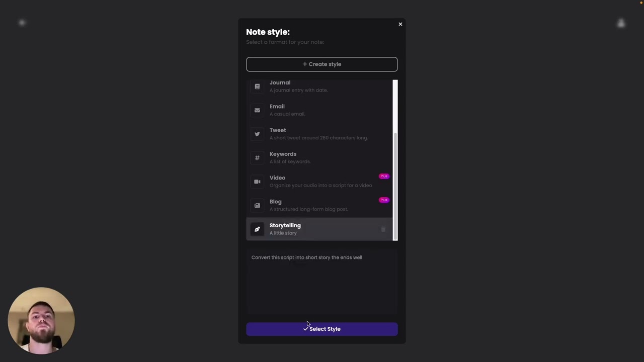 Talknotes - Full Demo