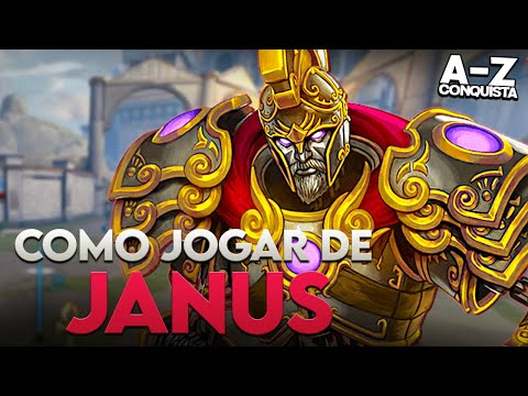 HOW TO PLAY JANUS - A-Z Conquest + GUIDE - ⚡ Smite BR