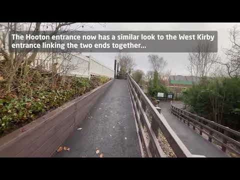 Wirral Way improvements at Hooton