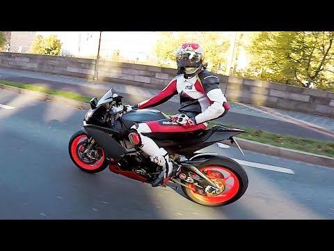 Superbikes in der Stadt!? Aprilia vs. Suzuki