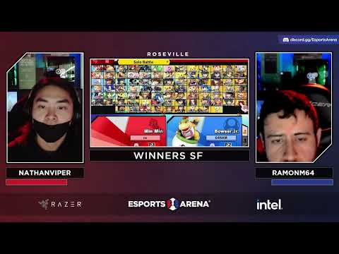 NathanViper (Min Min) vs ramonM64 (Bowser Jr.) - Super Smash Tuesdays #25 Winners Semi Finals