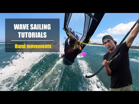 How to move your hand in windsurf wave sailing. Josep Pons TOP TIPS