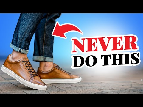 CORRECTLY Match Sneakers With Jeans (Most Men Mess...