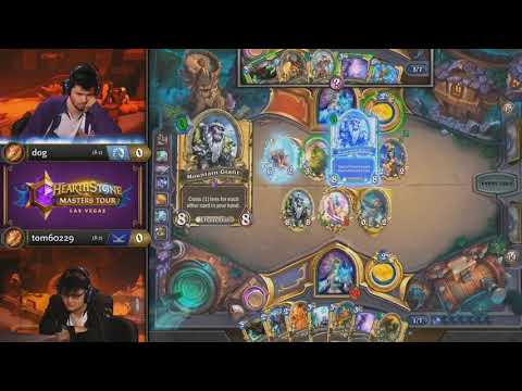《爐石戰記》大師巡迴賽 - 拉斯維加斯站 第二天 Round 11 | dog vs tom60229