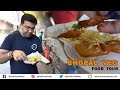 Bhopal Veg Food Tour MUST EAT Dal Bafla KESAR Jalebi Bhopali Paan