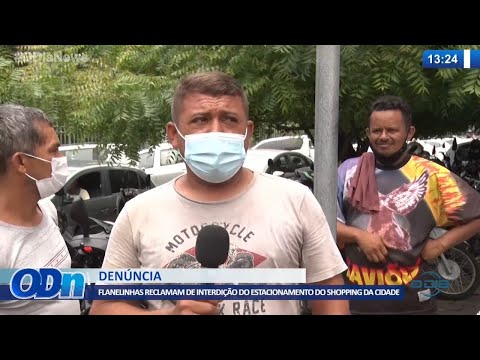 Flanelinhas reclamam de interdição do estacionamento do Shopping da Cidade 15 02 2022