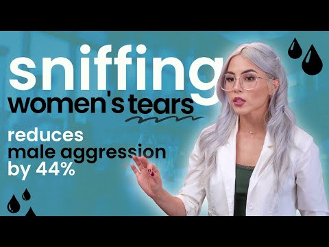 Sniffing women's tears reduces male aggression by 44%