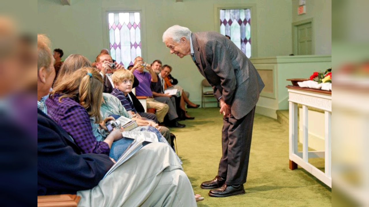 സൺഡേസ്ക്കൂളിൽ ക്ലാസെടുക്കാൻ മുൻ അമേരിക്കൻ പ്രസിഡന്റും 