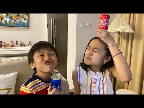 The Difference Between Coke and Pepsi (Blindfold Challenge) - The Terrific Three