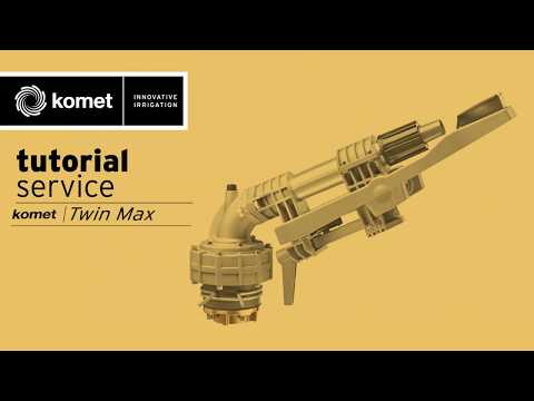 Service Komet Twin Max Sprinkler Body