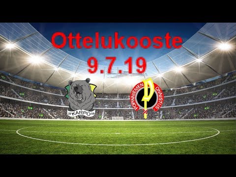 Ottelukooste: KARPO - POPO | 6 Divari. | Katajainen | 9.7.19