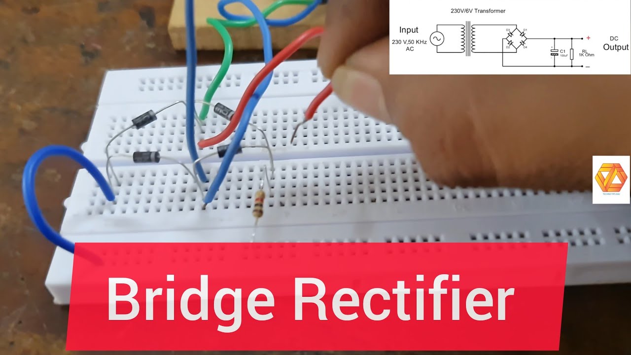 Bridge Rectifier Circuit | Experiment| BTECH | Diploma| Electronics