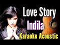 Indila - Love Story (Karaoke Acoustic Guitar KAG)#karaoke #acoustickaraoke #lyrics