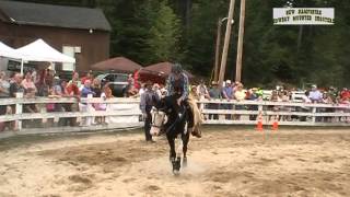 preview picture of video 'New Hampshire Cowboy Mounted Shooters 7 SEP 2013 Hillsborough County Agricultural Fair'