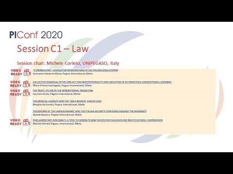 Session C1 - Law