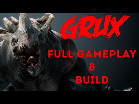 Paragon GRUX FULL GAMEPLAY (BUILD & GUIDE) - UNSTOPPABLE!!!