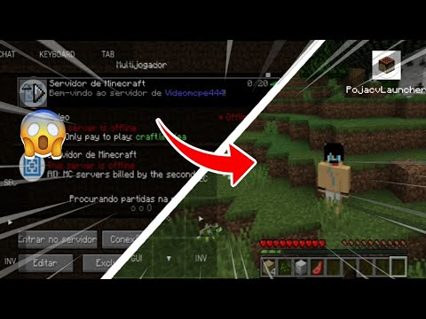 HOW TO PLAY MULTIPLAYER WITH YOUR FRIENDS IN POJACVLAUNCHER (MINECRAFT JAVA EDITION)