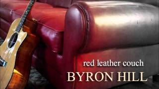 Byron Hill - Red Leather Couch