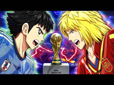 Japan vs Spain – Captain Tsubasa World Cup FINALE in 4K | Tsubasa vs Michael