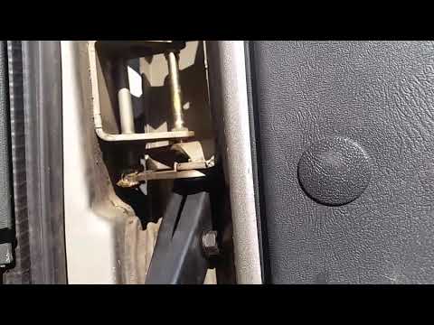 How to remove and install GM Door Hinge spring