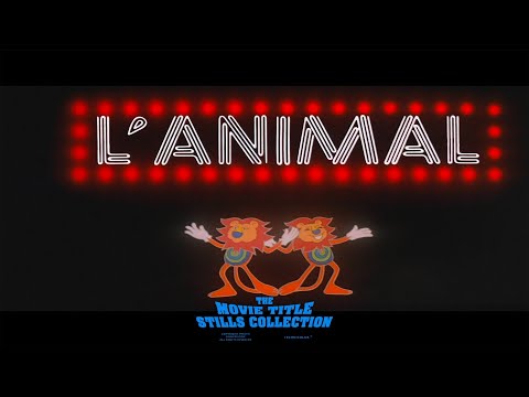 L'animal / The Animal (1977) title sequence