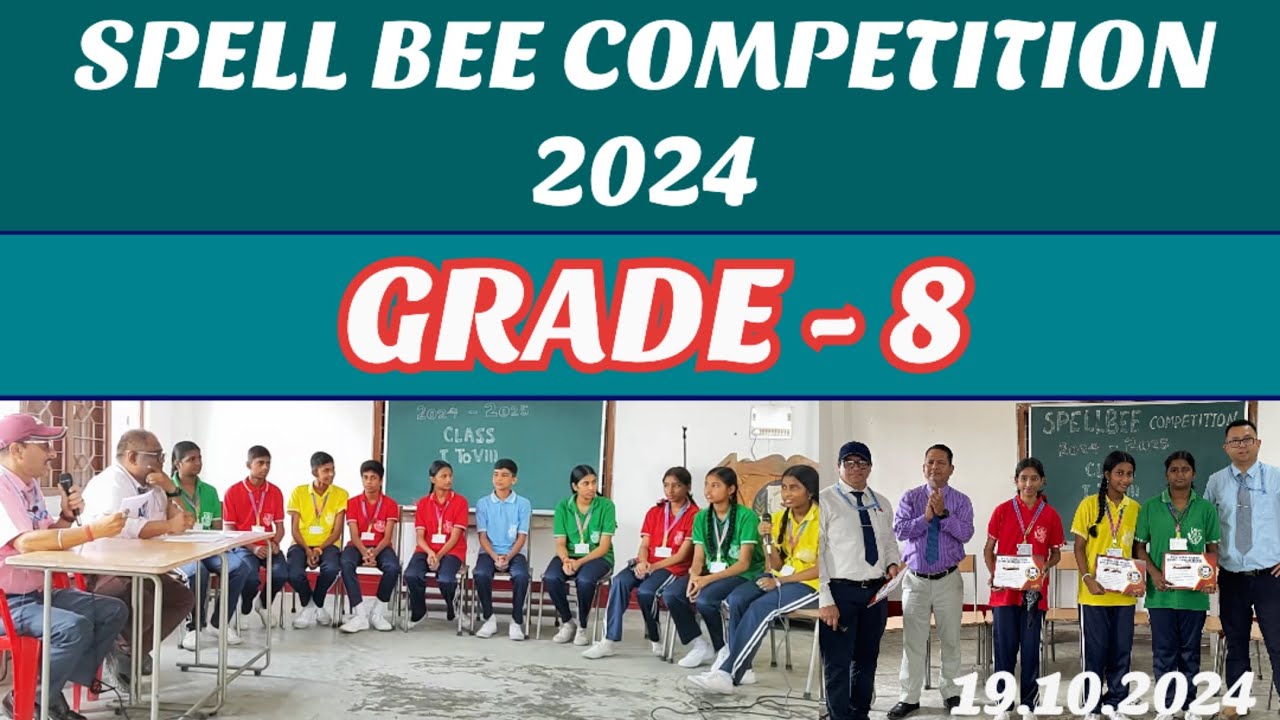 Spell Bee || Grade - 8 ||  Spelling Bee Competition 2024 || BDMEHS School