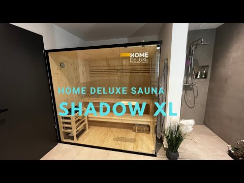 Brand new Sauna Shadow XL presented by Home-Deluxe
