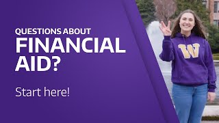 Let these students at the UW show you how to apply for financial aid
