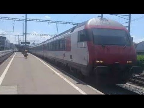 SBB IC2000 mit EV IV Abfahrt in Zofingen