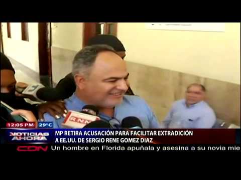 MP retira acusación para facilitar extradición a EEUU de Sergio Rene Gómez Díaz