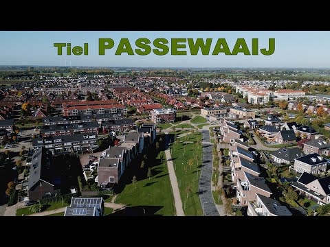 4K drone film - Tiel Passewaaij oktober 2022