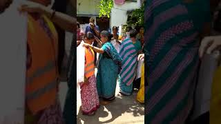 Covid 19 Satvik meals distribution to the needy at Peddapalli Godavari khani Dist