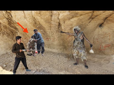 The breathtaking effort of Hussein and his father to save Mojgan from the wild cave dweller!