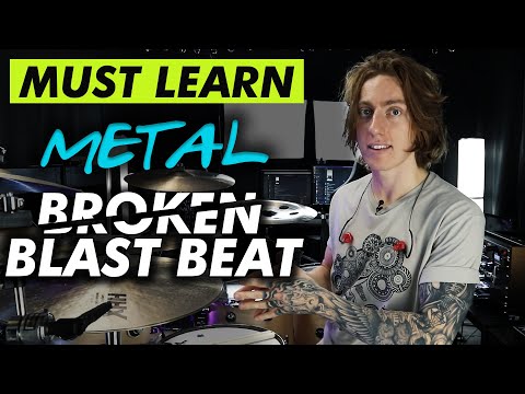 Memorize This Insane Broken Blast Beat! - Intermediate / Advanced Blast Beat Lesson (HANDS #9)