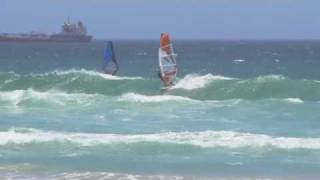 preview picture of video 's.a. Simone Grezzi windsurfing in cape town'