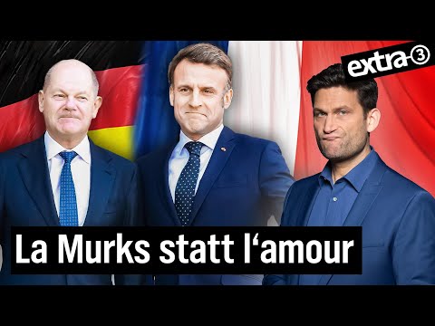Scholz und Macron: Lahme Freundschaft (mit Oliver Kalkofe) | extra 3 vom 20.02.2025 · Teil 2 | NDR