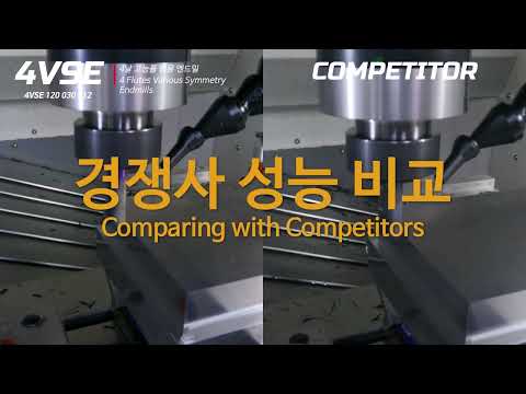 V Series Various Symmetry End Mills