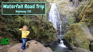 7 Waterfalls from Roseburg to Crater Lake  Highway