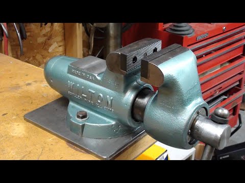 MOUNTING THE WILTON BULLET VISE #813 tubalcain