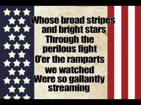 Star Spangled Banner with Lyrics