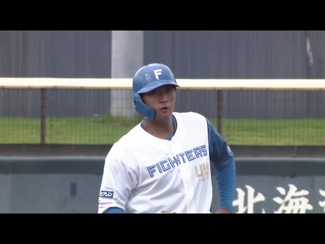[Farm]清壘!!.！北海道日本火腿鬥士...阪口樂外野在 的頭上 兩次及時的安打加上 3 分!!!! 2025 年 9 月 13 日北海道日本火腿鬥士vs. [農場] !東北樂天金鷲