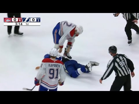 Arber Xhekaj Drops 🥊 Gloves 🥊 With Scott Sabourin