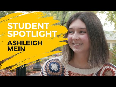Student Spotlight: Ashleigh Mein