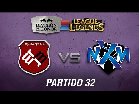 myRevenge MaximuM- División de Honor de League of Legends - partido 32